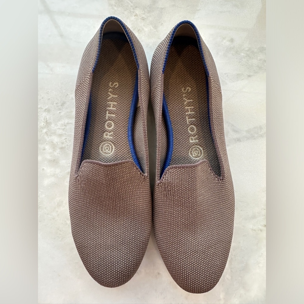 Rothy’s “The Loafer” in Mocha Brown - Size 8.5